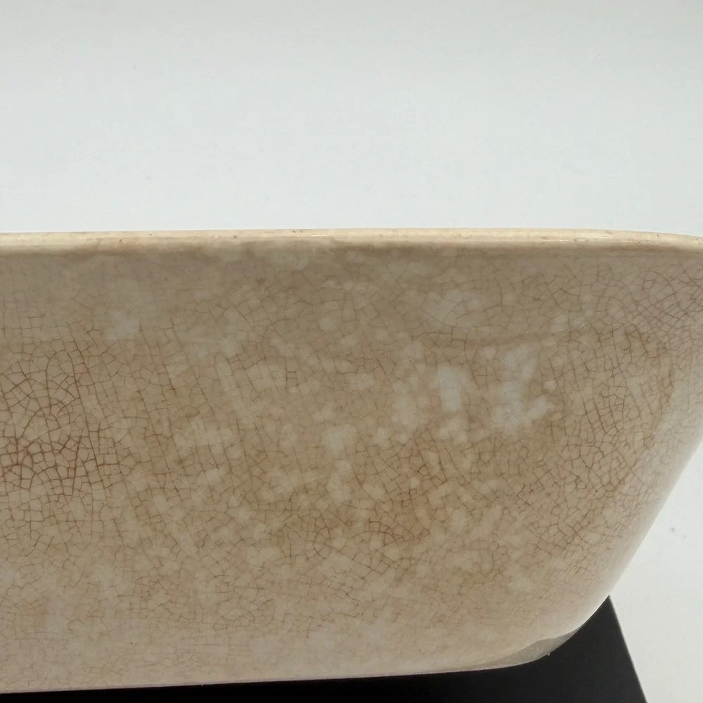 Vintage Royal Ironstone China Rectangular Serving Dish Stained and Crazed